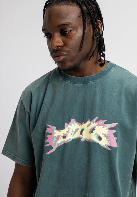 TITUS Flash T-Shirt nightpetrolfaded – Rückenansicht