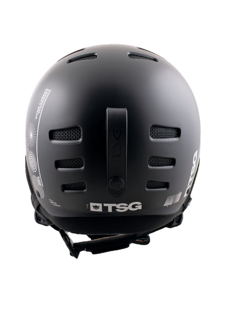TSG Gravity Graphic Design Snowboardhelm board-cast – Rückenansicht