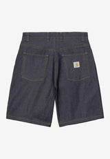 Brandon Short blue-rigid Rueckenansicht