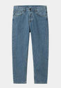 Newel Pant (Cropped) bluestonewashed2 Vorderansicht