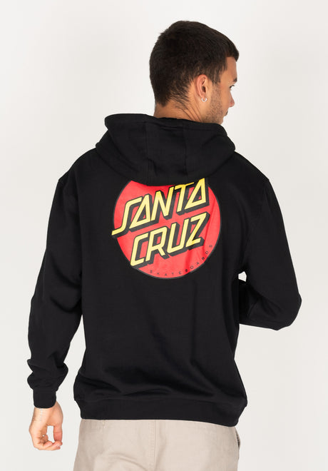 Santa-Cruz Classic Dot Chest Hoodie black – Ansicht 1