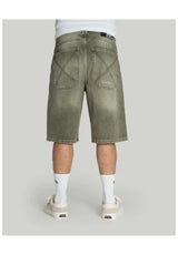 X-tra Baggy Dye Denim washedgreen Rueckenansicht