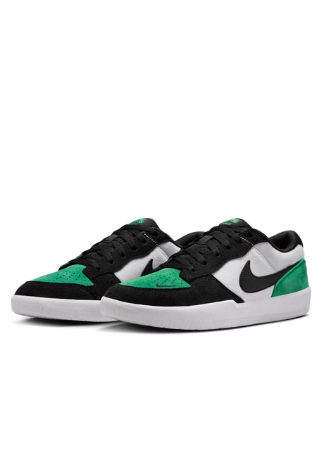 Force 58 white-black-stadiumgreen-white Rueckenansicht