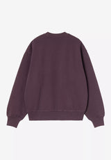 W' Casey cozypurple-silver Rueckenansicht