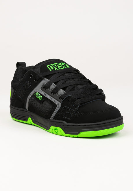 Comanche black-charcoal-lime-nubuck Vorderansicht