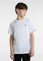 Left Chest Kids white Vorderansicht