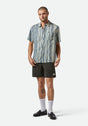 Cru Slub basaltblue-painterlystripe Vorderansicht