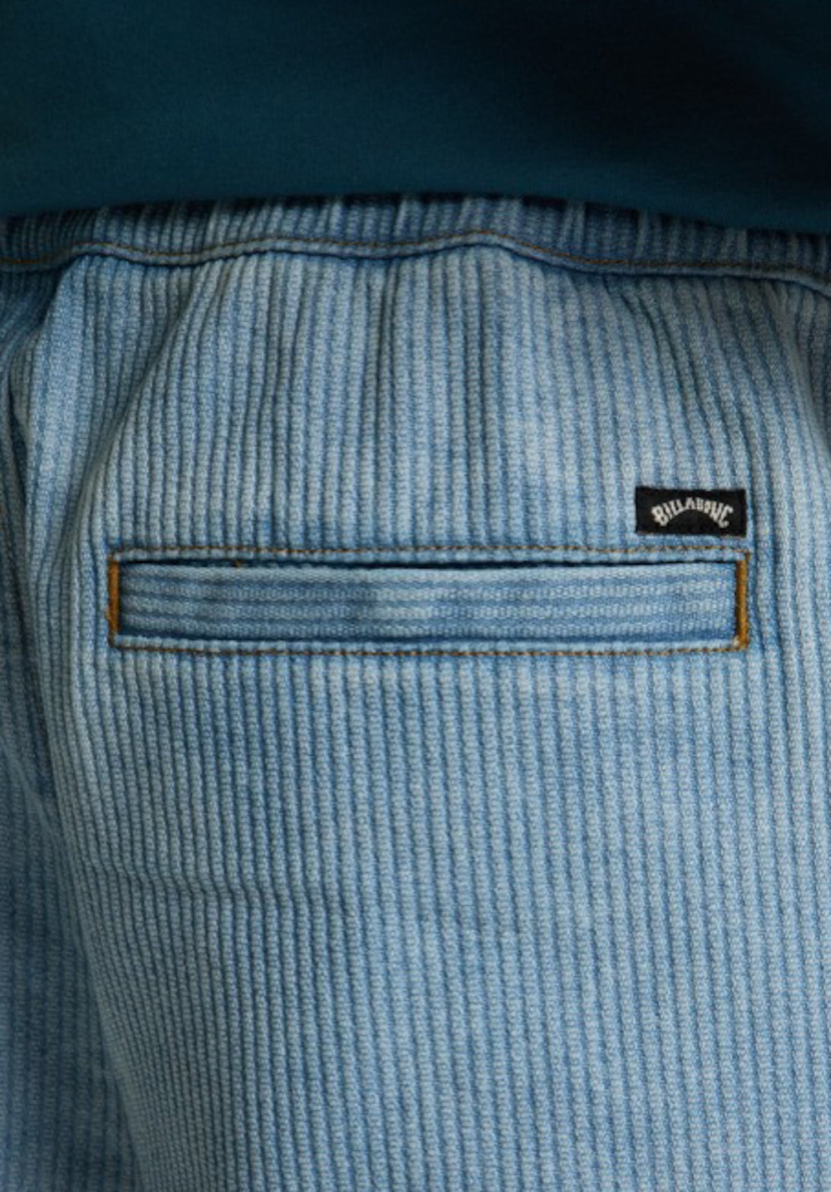 Larry Cord Denim bleach Closeup1