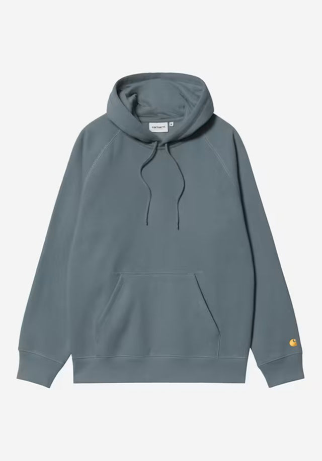 Hooded Chase cozyblue-gold Vorderansicht