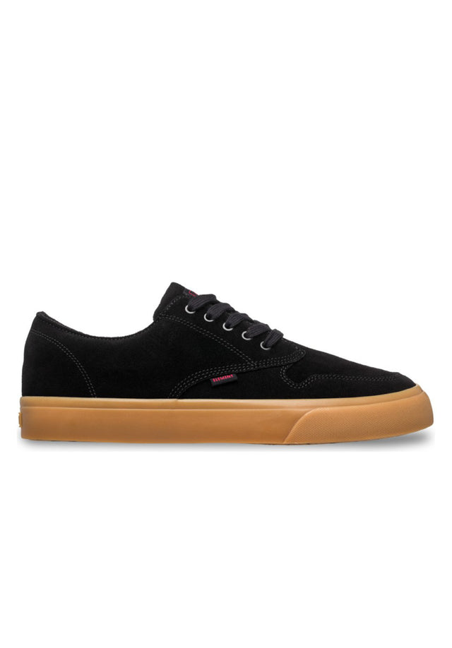 Topaz C3 Leather black-gum-red Vorderansicht