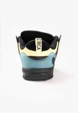 CX 301 black-teal-canaryyellow Seitenansicht