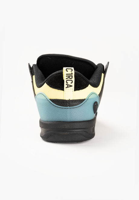 CX 301 black-teal-canaryyellow Seitenansicht