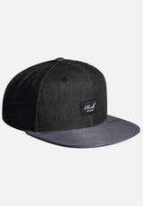 Suede 6-Panel blackdenim Vorderansicht