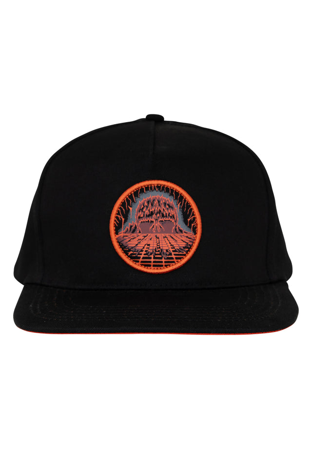 Lost At Sea 5-Panel Structured Snapback black Vorderansicht