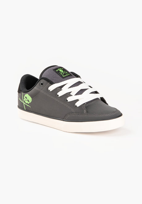 C1RCA Buckler SK Schuhe Jungs gray-black-green – Vorderansicht