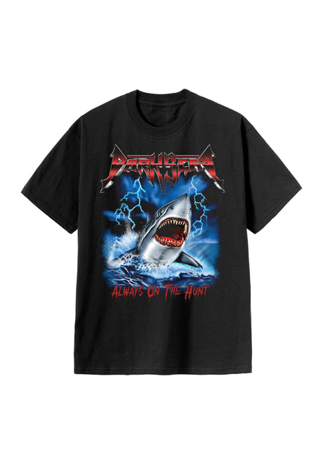 Dark Seas Tidal Terror Heavyweight T-Shirt black – Vorderansicht