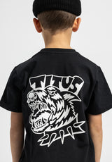 TITUS Bad Dog Kids black Rueckenansicht
