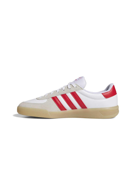 adidas-skateboarding Glenburn Schuhe Jungs white-betterscarlet-gum – Rückenansicht
