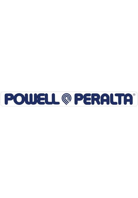 Powell-Peralta Strip Sticker 4" diverser Artikel clear-blue – Vorderansicht