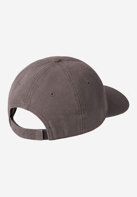 Carhartt WIP Canvas Cap shalestonewashed – Rückenansicht