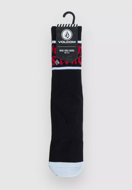 Volcom Heavy Tone Socken black – Rückenansicht