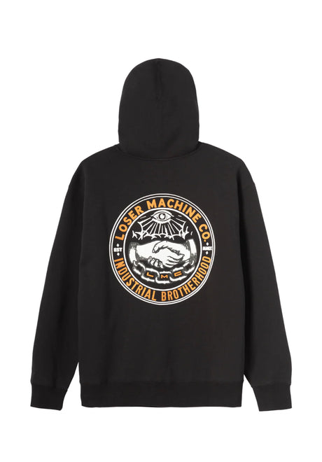 Loser-Machine Lamar Hoodie black – Vorderansicht