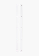 Rails white Rueckenansicht