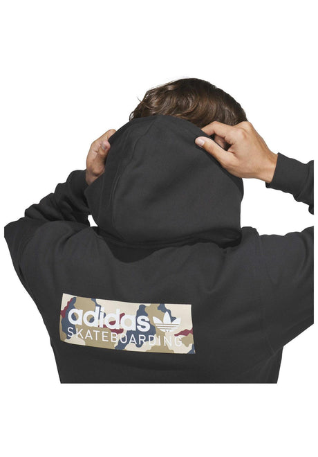 adidas-skateboarding FSBS Logo Hoodie black – Detailansicht 1