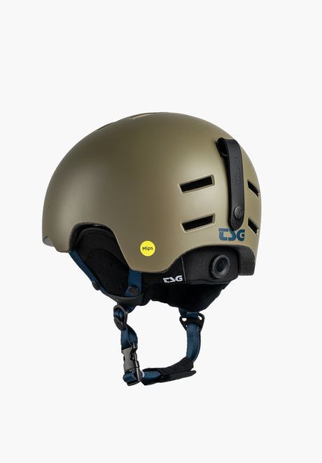 TSG Vertice Mips Solid Color Snowboardhelm satin dusky amber – Rückenansicht
