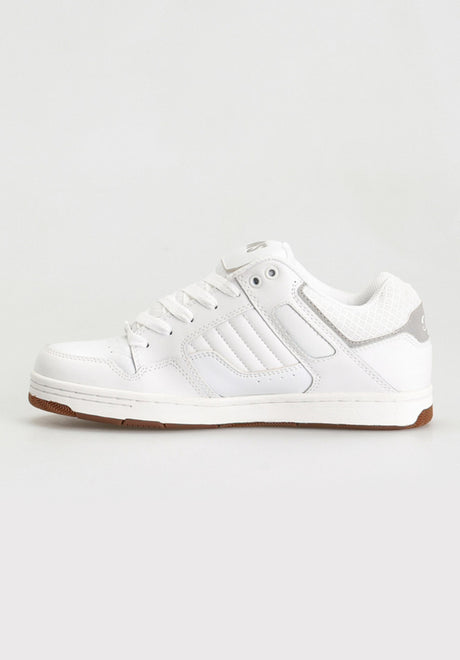 Enduro 125 white-reflective-gum-leather Oberansicht