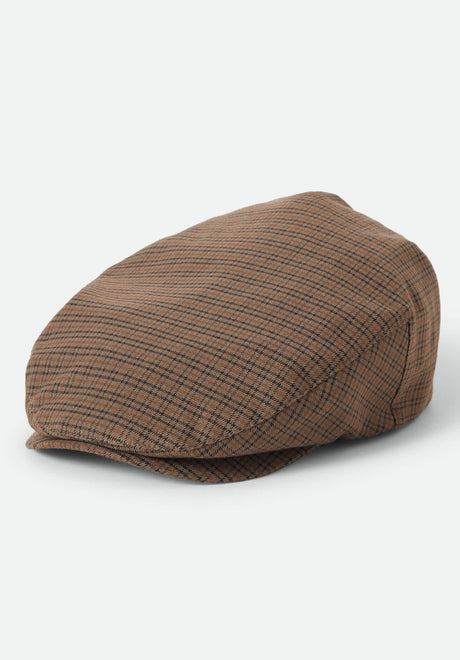 Brixton Hooligan LW Hut grey-brown-gold – Vorderansicht