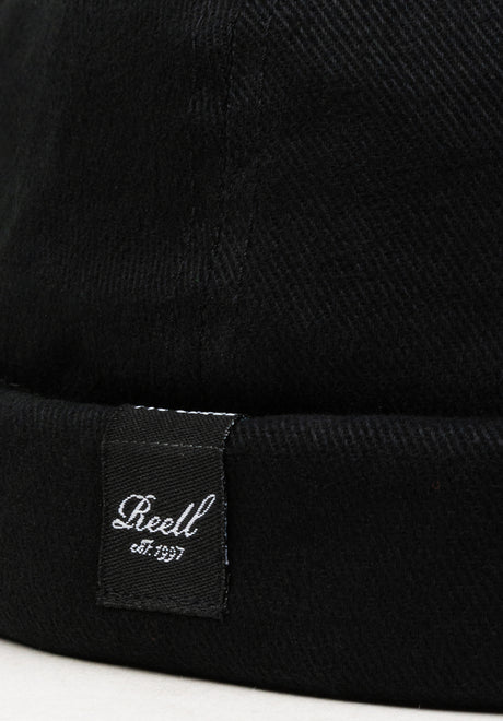 Reell Docker Cap Mütze black – Rückenansicht