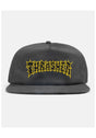 Spikey Snapback charcoal Vorderansicht