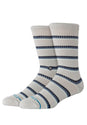 Multistripe Ribbed Crew grey Vorderansicht