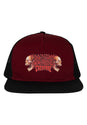 x Cannibal Corpse 5-Panel Structured Mesh Snapback cardinal Vorderansicht