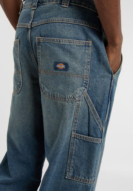 Dickies Stevensville Carpenter Jeans khaki-tintedblue – Detailansicht 1