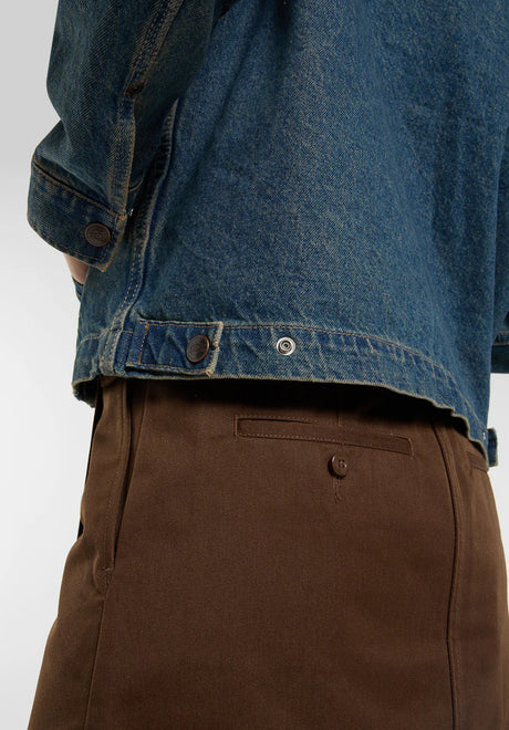 Dickies Denim Painter Übergangsjacke khakitintedblue – Detailansicht 2