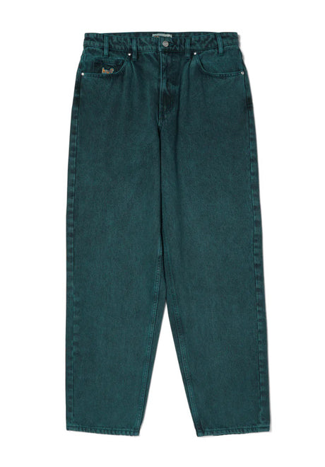 HUF Cromer Washed Jeans seagreen – Vorderansicht