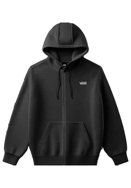 Vans Left Chest Zip-Hoodie black – Vorderansicht