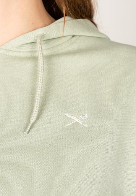 iriedaily Flagli Hoodie lightsage – Ansicht 2