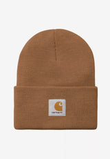 Acrylic Watch Hat WIPHbrown Vorderansicht