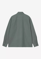 Reno Shirt Jac velvetgreen Rueckenansicht