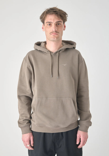 Cleptomanicx Ligull Boxy Hoodie bungeecord – Vorderansicht