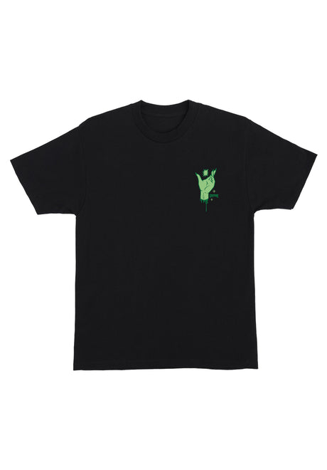 Creature Meat Grinder Pocket Heavyweight T-Shirt black – Rückenansicht