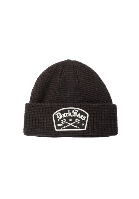 Dark Seas Varner Mütze black – Vorderansicht