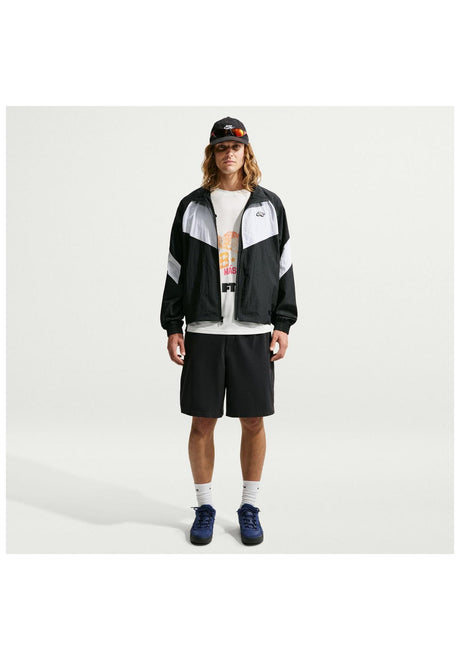 Nike SB Pavan Trainingsjacke black-white – Vorderansicht