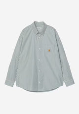 Daldry daldystripe-officeblue-wax Vorderansicht