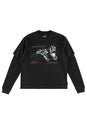 Snarl Layerd black Vorderansicht
