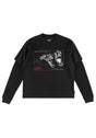 Snarl Layerd black Vorderansicht