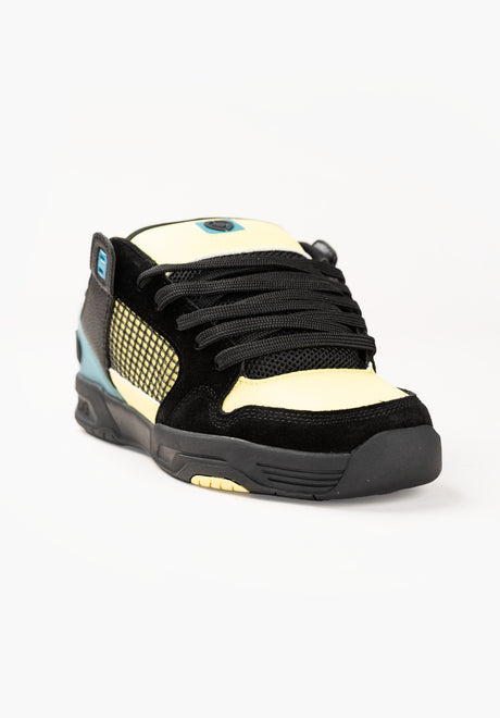 CX 301 black-teal-canaryyellow Vorderansicht